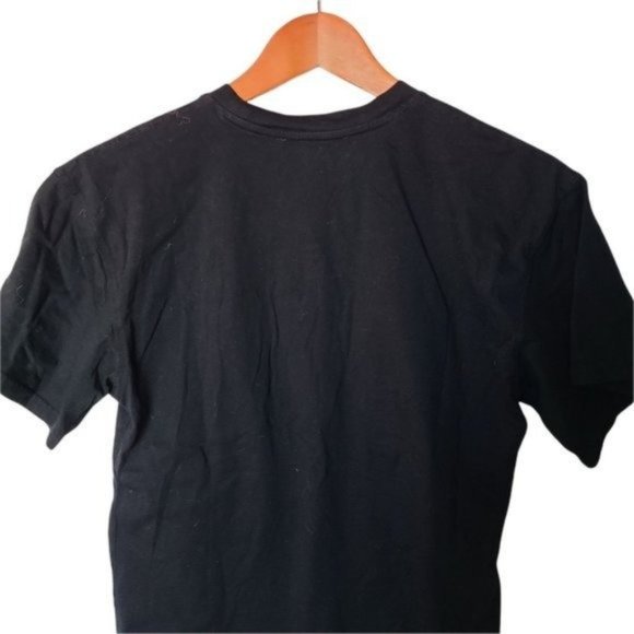 H&M x Moschino Black MTV T-shirt size XS Embroidered Logo - Picture 6 of 7